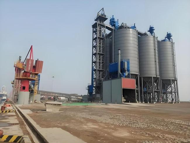 池州高架骨料仓